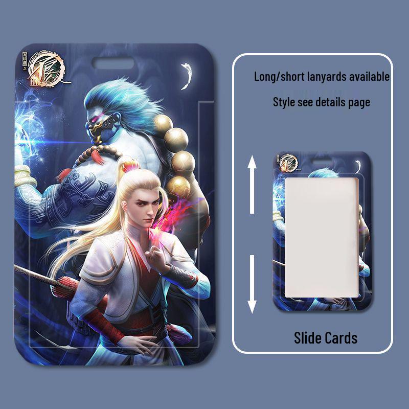 Hua Jiang Hu Zhi Bu Liang Ren Student Card Holder for ID, Meal, Bus, and Access Cards
