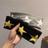 Yousheng Yoga Headband Wear Resistant Non-Slip Super Soft Five-Pointed Star Pattern Unisex Head Wrap Hair Accessories