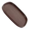 Tea Tray Bamboo Teaboard Refreshment Dried Fruit Teacup Serving Plate Walnut Wood Color S