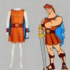 Hercules Cosplay Costume, Halloween Cartoon Anime Role Play Stage Outfit