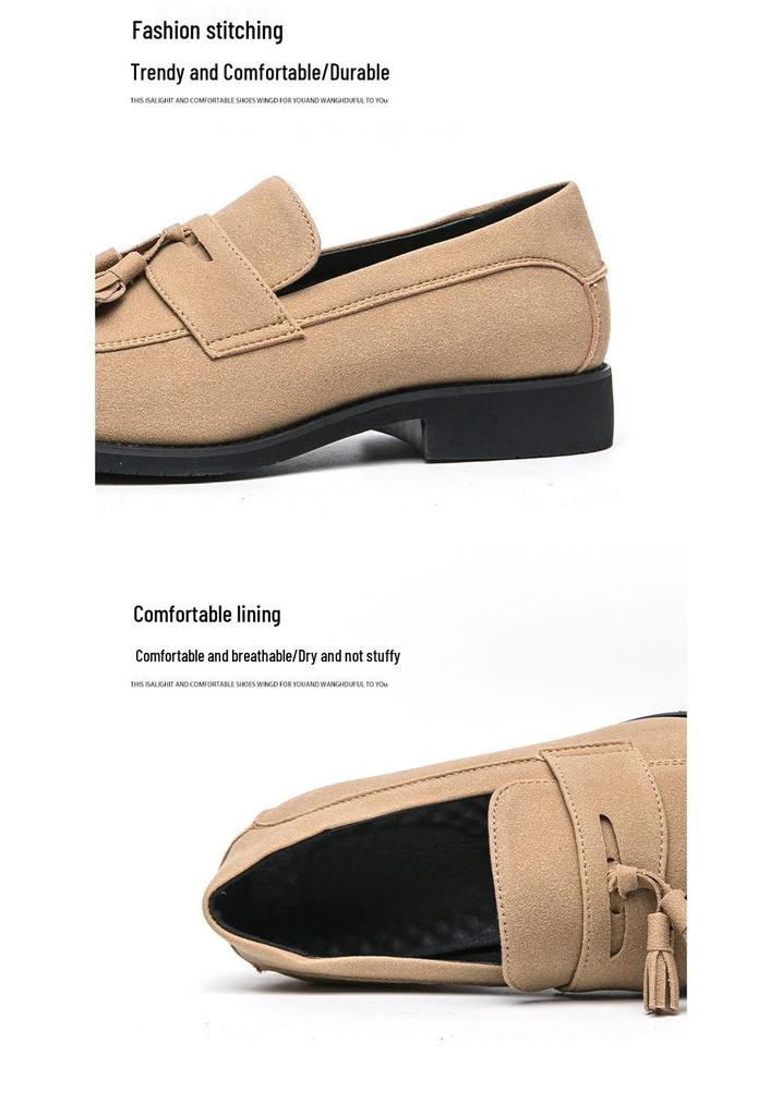 Men's 2025 Spring Breathable Korean Style Casual Loafers