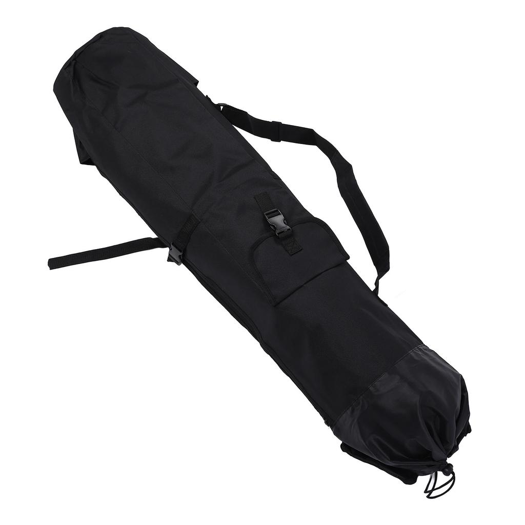 Sac pour Cannes à Pêche Forme Cylindrique Tissu Oxford 600D Résistant à l'Eau Antichoc Portable Sac de Rangement pour Cannes à Pêche pour Ligne de Pêche Appâts Équipement de Pêche