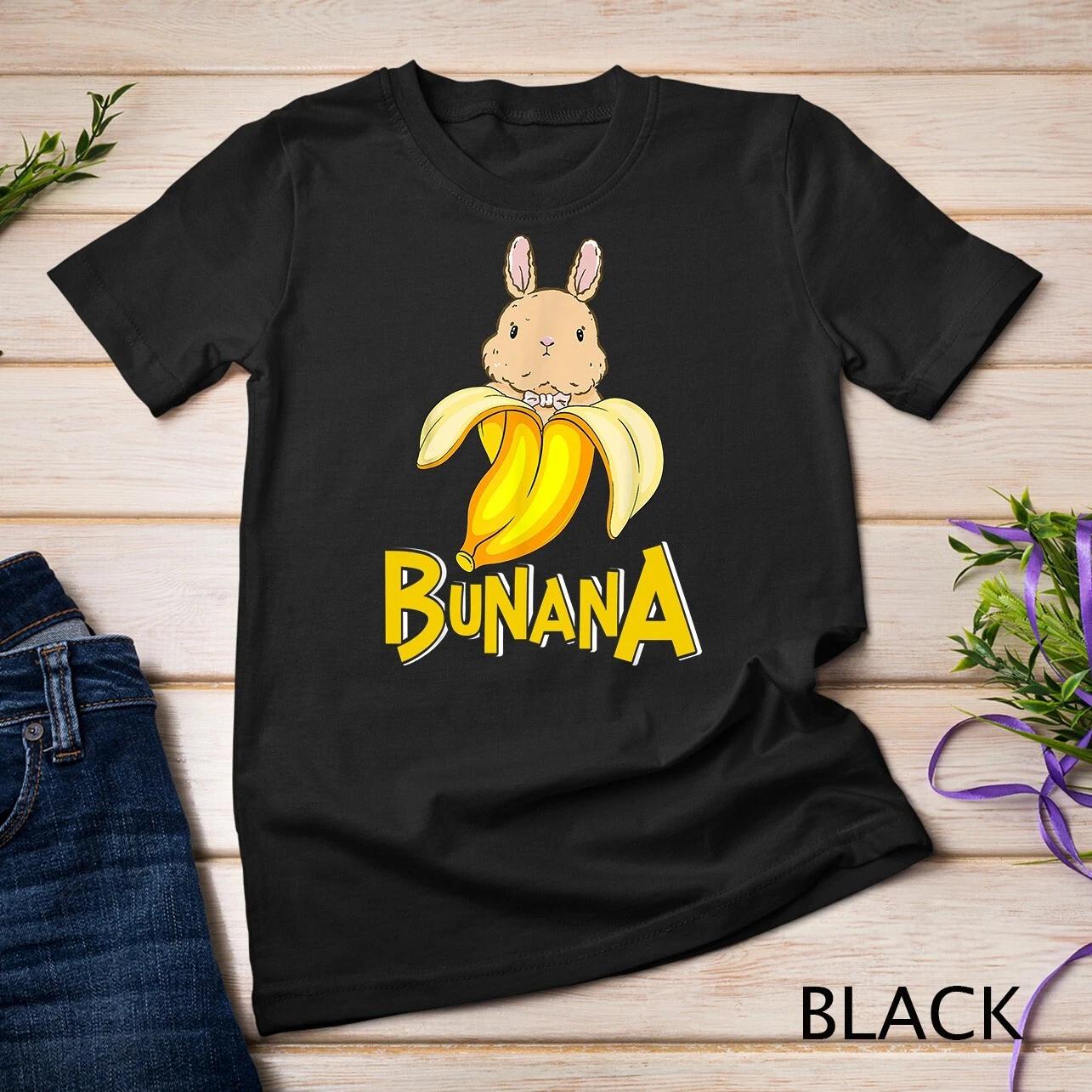 Funny Banana Bunny Rabbit T-Shirt Unisex T-shirt 3XL