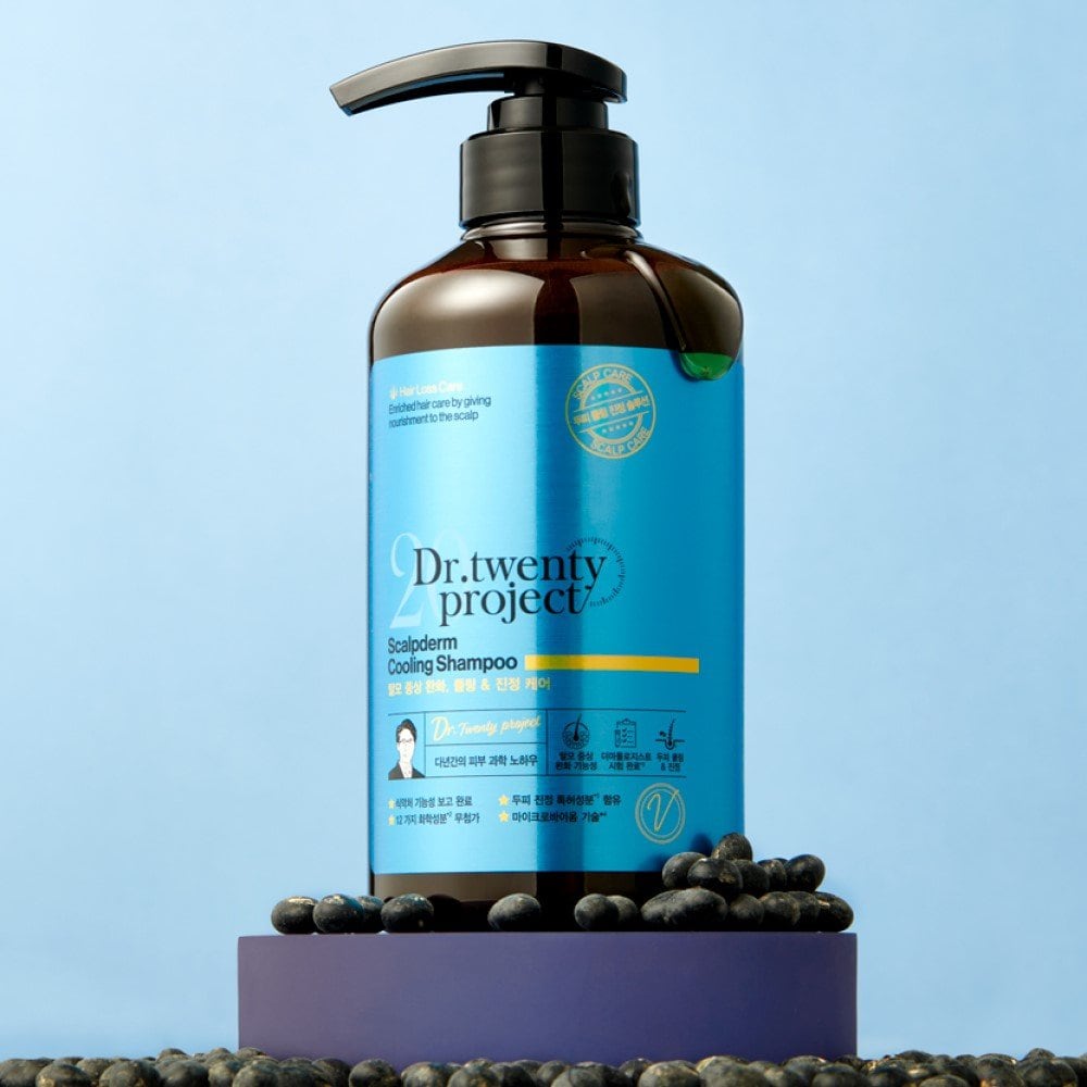 Scalpderm Cooling Anti-Hair Loss Shampoo 500ml