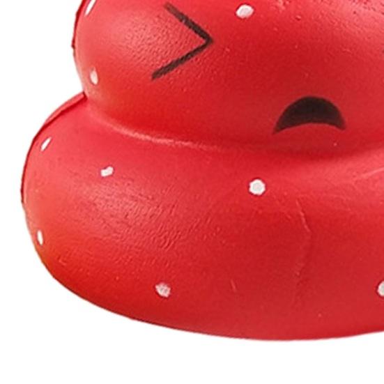 Novelty Poop Stress Ball Sensory Fidget Toy Funny Poop Shaped Squeeze Toy Soft Slow Rise Prank Toy for Adults Stress Relief