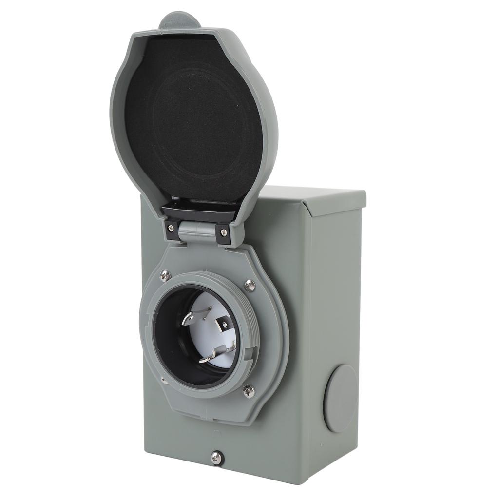 Generator Einspeisekasten 30A 125V 3750W 60 Hz NEMA L5 30P Starke Leistung für Wohnmobil Anhänger Wohnmobil