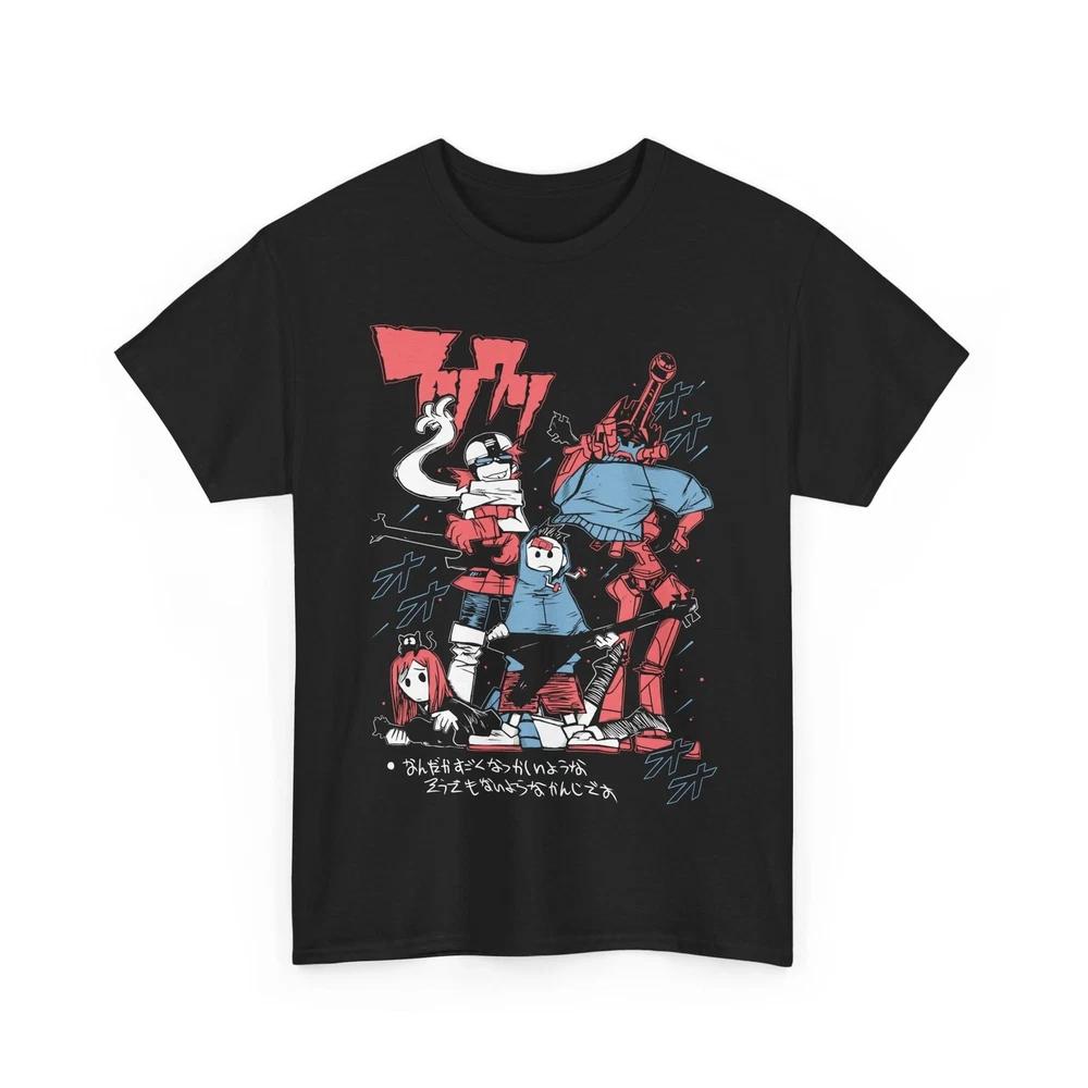 Anime Haruko Haruhara Black T Shirt S