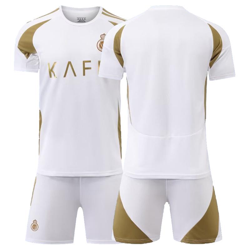 

Роналду #7 Аль-Наср Виїзний Білий Футбольний Комплект для Дітей - Футболка з Коротким Рукавом Kids Size 22