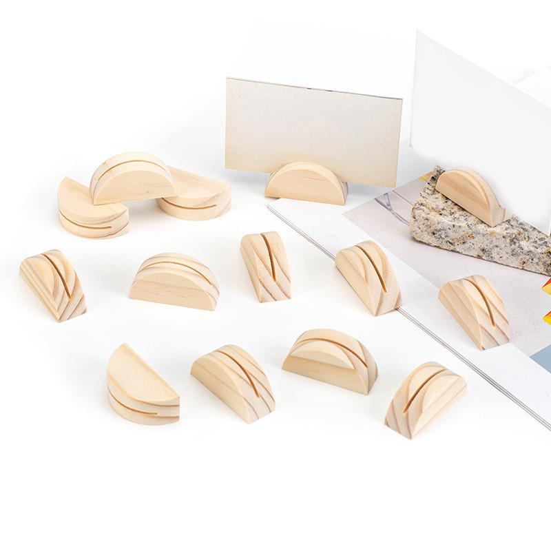 

Beech Wood Desk Calendar and Business Card Holder