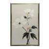 White Elegance - Minimalist Floral Poster White Elegance - Minimalist Floral Poster, 40X50 Cm, Frameless, Matte Paper 230 Gsm