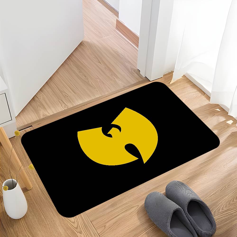 

WU-TANG-CLAN Band Floor Mat Non-Slip Laundry Room Mat Laundry Decor Balcony Child Living Room Household Carpets 50x80cm