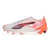 Puma Ultra 5 Ultimate FG Unlimited Pack Unisex Αθλητικά Παπούτσια Λευκό Μαύρο Φωτεινό-Κόκκινο 108159-01