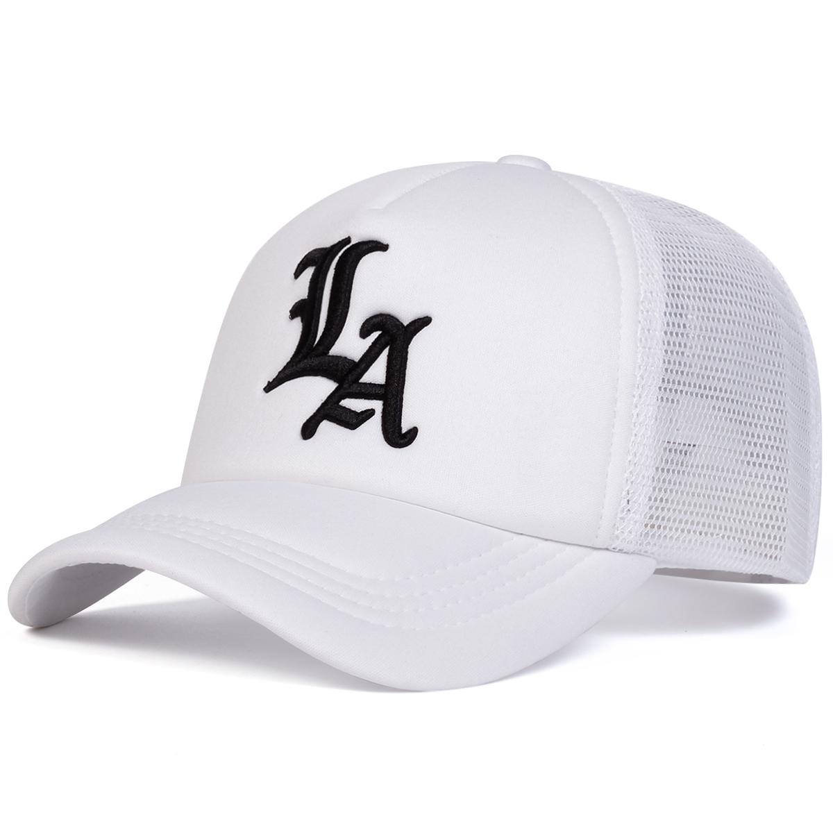 

Бейсбольные кепки с вышитыми буквами унисекс, регулируемые повседневные кепки для отдыха на весну и лето, солнцезащитные кепки белый