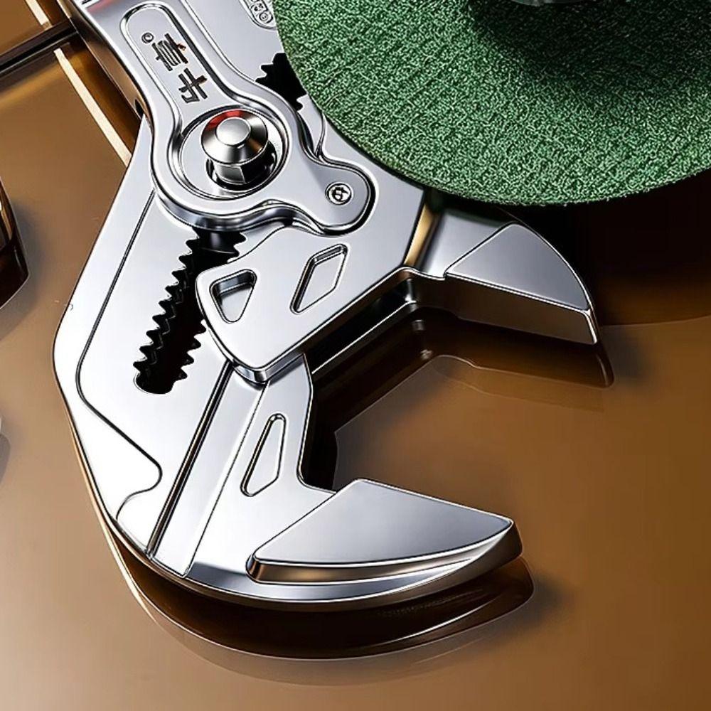 Adjustable Clamp Water Pump Pliers Multi-Function Large Opening Pipe Clamp  Pipe Maintenance