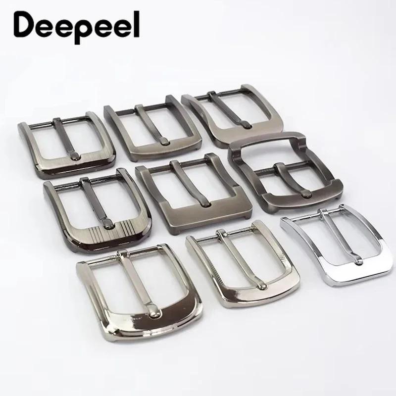 1-5Pcs Deepeel Metal Pin Belt Buckles for Men 35/40mm Waistband Head Leather Crafts Jeans Decorative Buckle Hardware Accessories