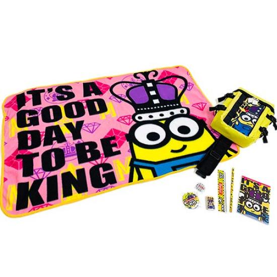 

Счастливый мешок 2019 Дисней Сумка через плечо Сумка-слинг Детский Набор Сумка Fuse Значок из жести Блокнот Карандаш Ластик Линейка Плед Письменные принадлежности Канцелярские товары