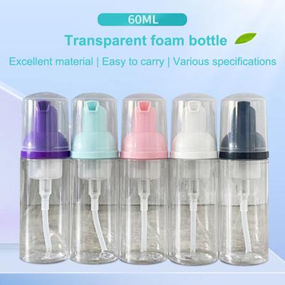 1Pcs Dispensador de espuma Garrafas de bomba de plástico Vazio Sabão Garrafa recarregável Viagem Limpeza Cosméticos Embalagem 40/50/60/100Ml Caixa