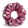 Elegant Pearl Flower Scrunchies Women Girls Elastic Hair Rubber Bands Accessories Tie Hair Ring Rope Ponytail Holder Headdress