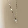 Women Necklace Luxurious High-end Shiny Rhinestone Geometric Neck Chain Female Jewelry