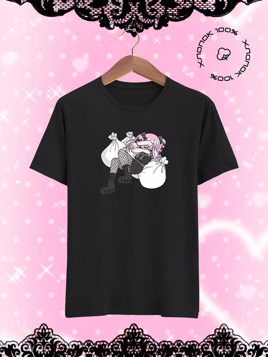 Oversized Y2K Gothic style T-shirt S