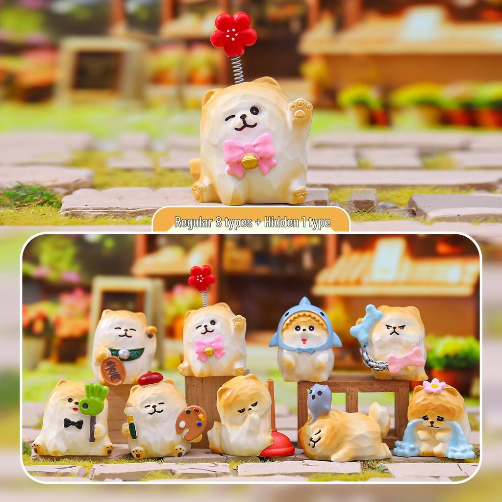 Guochao Hanfu Mädchen Figur: Frühlingsbrise Blind Box Sammlerstück – verträumte Dekoration & Geschenk