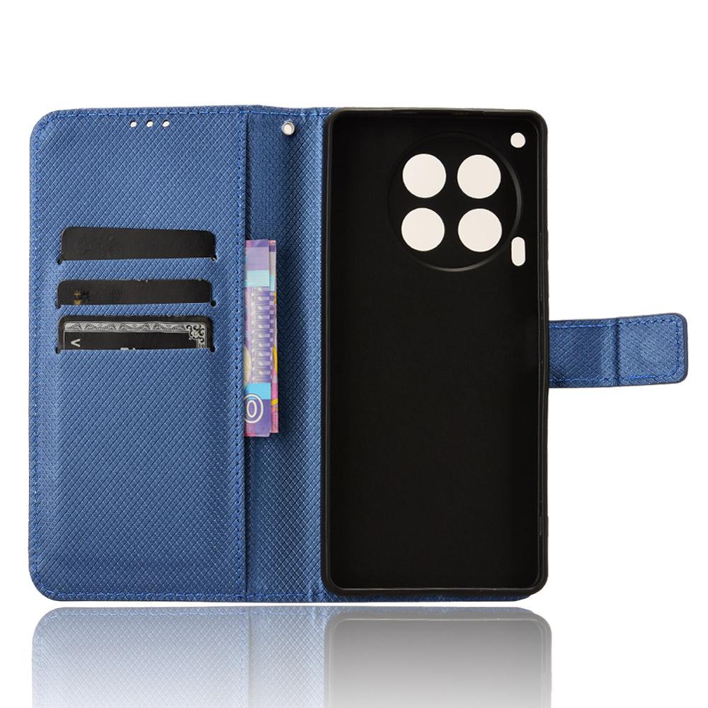 For TECNO Camon 30 4G CL6/Camon 30 5G CL7 Case PU Leather Diamond Texture Phone Wallet Cover