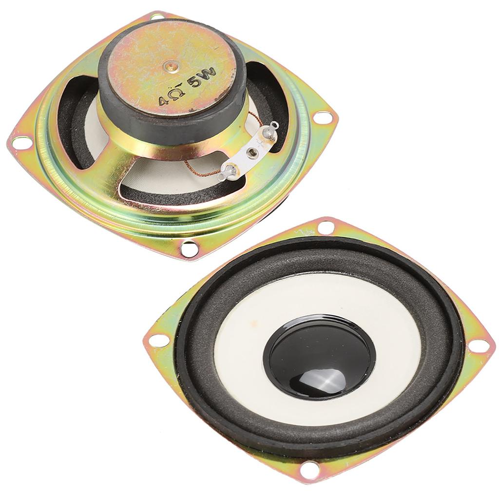 3‑Inch Mini Full Frequency Audio Speaker Loudspeaker 4ohm 5W for Multimedia Sound Box High Sensitivity