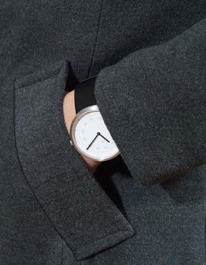 Maven Watches 40mm Artisan Series Minimalist Fashion Watch BLACK (DRIZZLE 40MM)