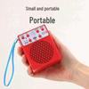 Wireless Bluetooth Rechargeable Handheld Loud Speaker for Street Vendors - High Power Outdoor Recording and Amplification