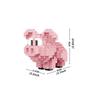 KNEW BUILT DIY Unique Capybara Pen Holder Micro Mini Building Block Toy-Ideal for Kids' EntertainmentHoliday GiftStudent Use