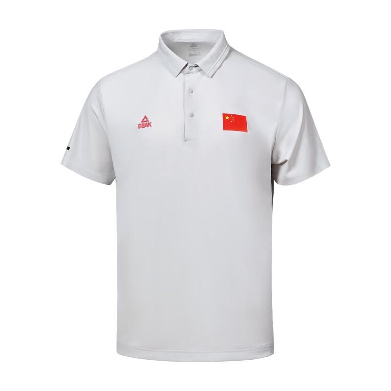 PEAK Men s Polo Short Sleeve T-shirt TF638267 2XL
