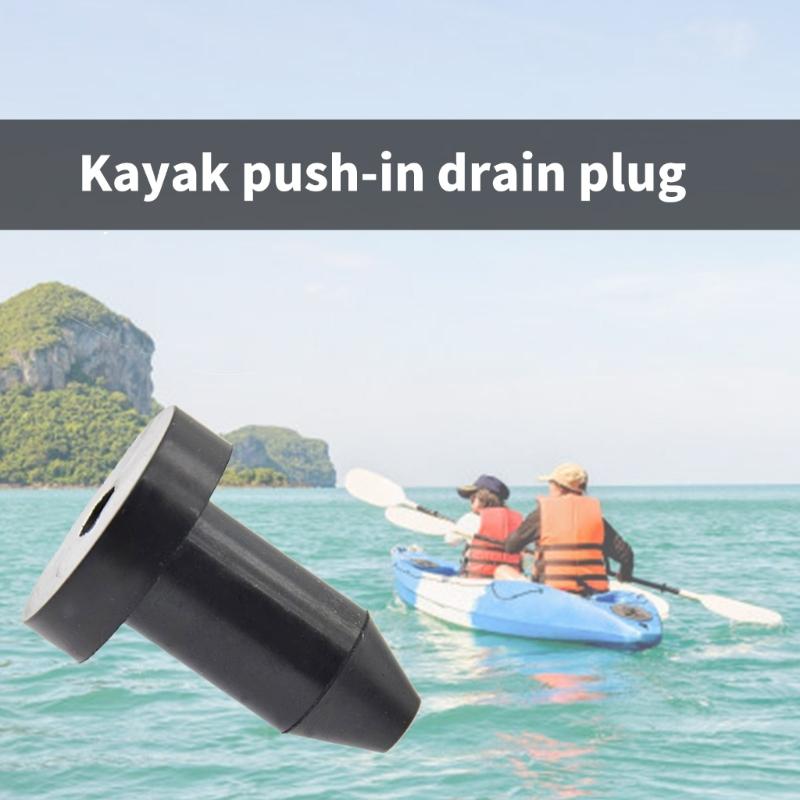 4Pcs Quick Install 1/2" Kayak Drain Plug Push Kayak Drain Stoppers Set Rubber Plug Kayak Repair Accessories