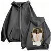 Singer Rosalia Lux Tour Zipper Hoodies Men Women Gothic Hip Hop Fashion Hoodie Coats Jacket Sweatshirts