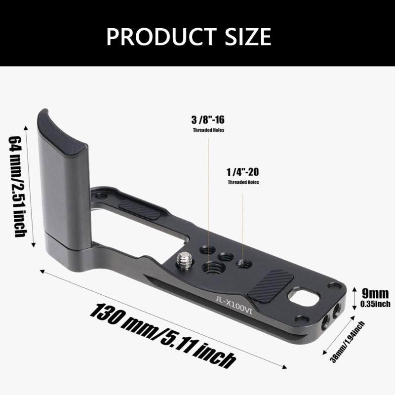 Rabbit Cage Rig Handle Arm Support Bracket Stabilizer Hot Shoe For X100VI Camera Video Microphones Tripod Accessories