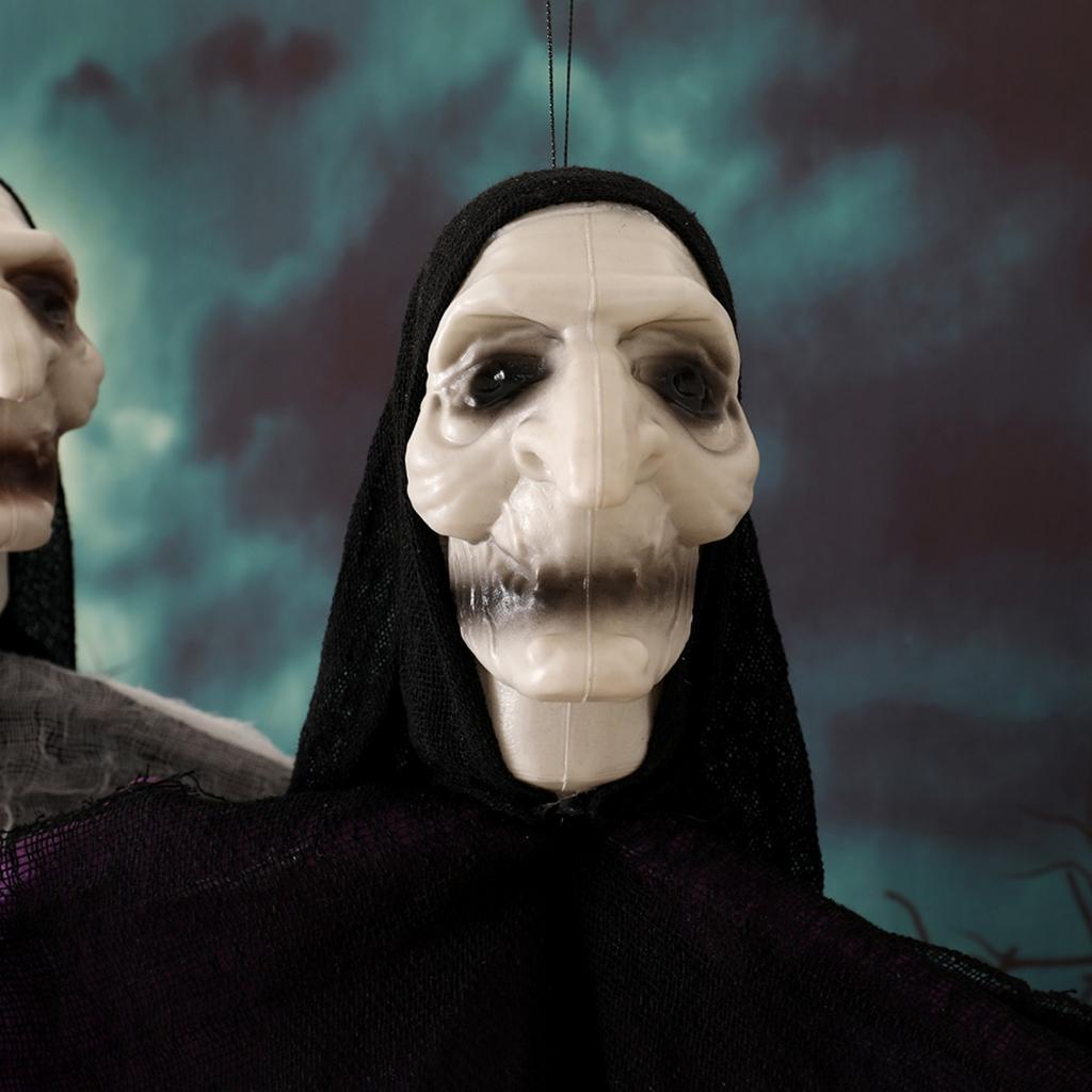 Halloween Witches Skeletons Specter Horror Themed Hanging Specter Props Party Supplies For Halloween Yard Decoration