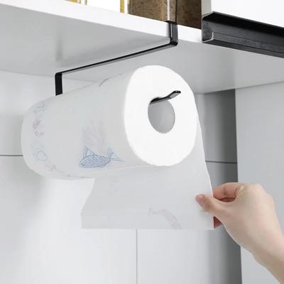 Küchenpapierhalter Handtuchaufbewahrung Haken Toilettenpapierhalter Handtuchständer Aufbewahrungsregal Taschentuchhalter Badezimmer-Organizer