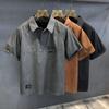 חולצות טי לגברים אופנת קיץ חולצות שרוול קצר קרגו קיץ פולוז לגברים קז'ואל רפוי באיכות גבוהה נאה בגדי גולף טי