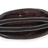 Women Long Wallet Genuine Leather 3-Layer Zipper Purse Bag Large Capacity Wristlet Clutch Wallets Phone Bag Money Purses
