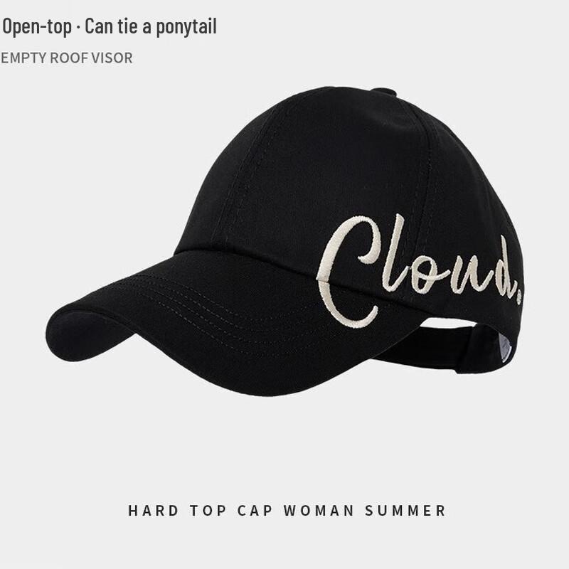 Women s High Ponytail Outdoor Sports Sun Visor Cap