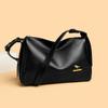 Fashionable Soft Leather Shoulder Bag  Soft Shoulder Crossbody Bag for Daily Commute Work Weekend Outings and Ladies' Holiday Gifts