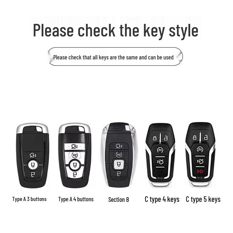 Lincoln Adventure Key Case: Fits Navigator, Aviator, MKZ, Continental, MKC, MKX Models