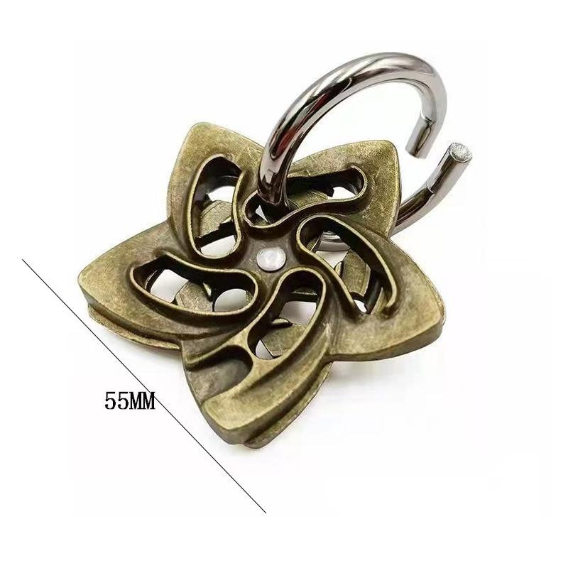 

Classic Cast Metal Puzzles Disentanglement Brain Teasers Mind Challenge IQ Logic Test Edcuational Toys For KIds Adults