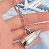 Keychain Pendant Simulation Engine Styling Pendant Zinc Alloy Key Holder Backpack Car Key