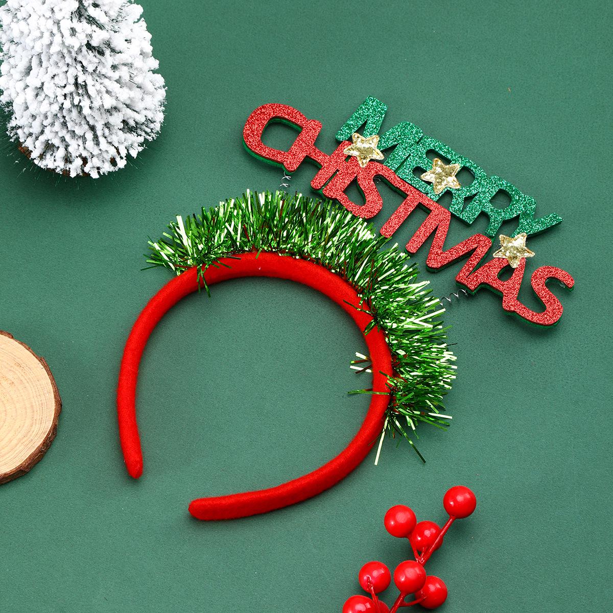 Sequin Christmas Headband for Parties - Festive Children s Gift & Decor