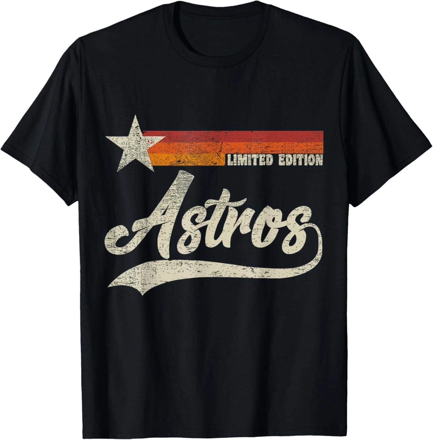 

Vintage Astros Retro Style 70s 80s First Name Gift Unisex T-Shirt XL