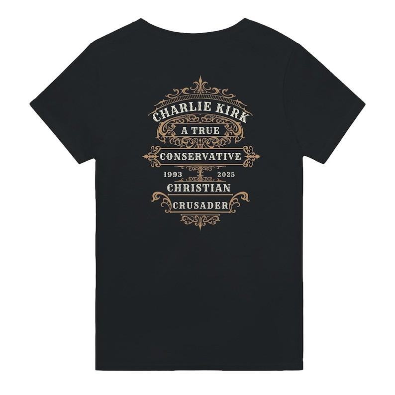 A True Patriot Charlie Kirk Shirt Pray For Charlie Kirk Make America Great Again Unisex T-Shirt S