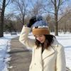 Resident Evil Bryan Knit Beanie With Embroidered Lamb Animal Pattern For Winter Warmth