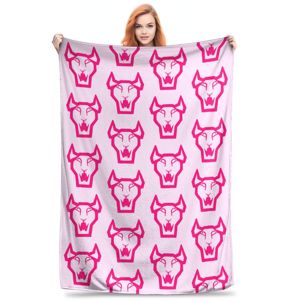 Kpop Lovci démonů Zoey Huntrix Přikrývky Plyšová z korálového rouna Super měkká přehozová deka na postel, pohovku, do ložnice, prošívaná