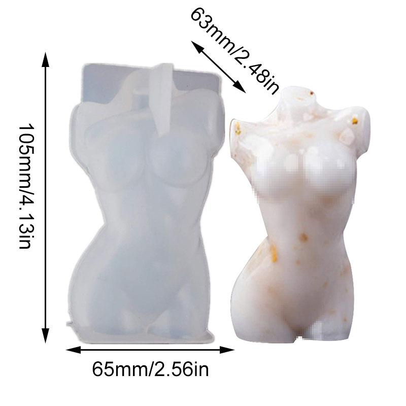 

Силиконовая форма для свечей человеческого тела, парфюмерная свеча, восковая форма, форма для мыла, инструмент type 3