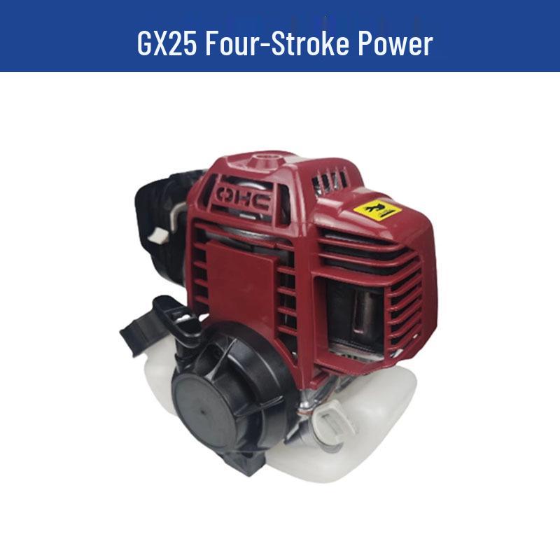 GX25 Lawn Mower Parts: Ignition Coil, Carburetor, Starter, Oil Can, Spark Plug for Four-Stroke Gasoline Engine
